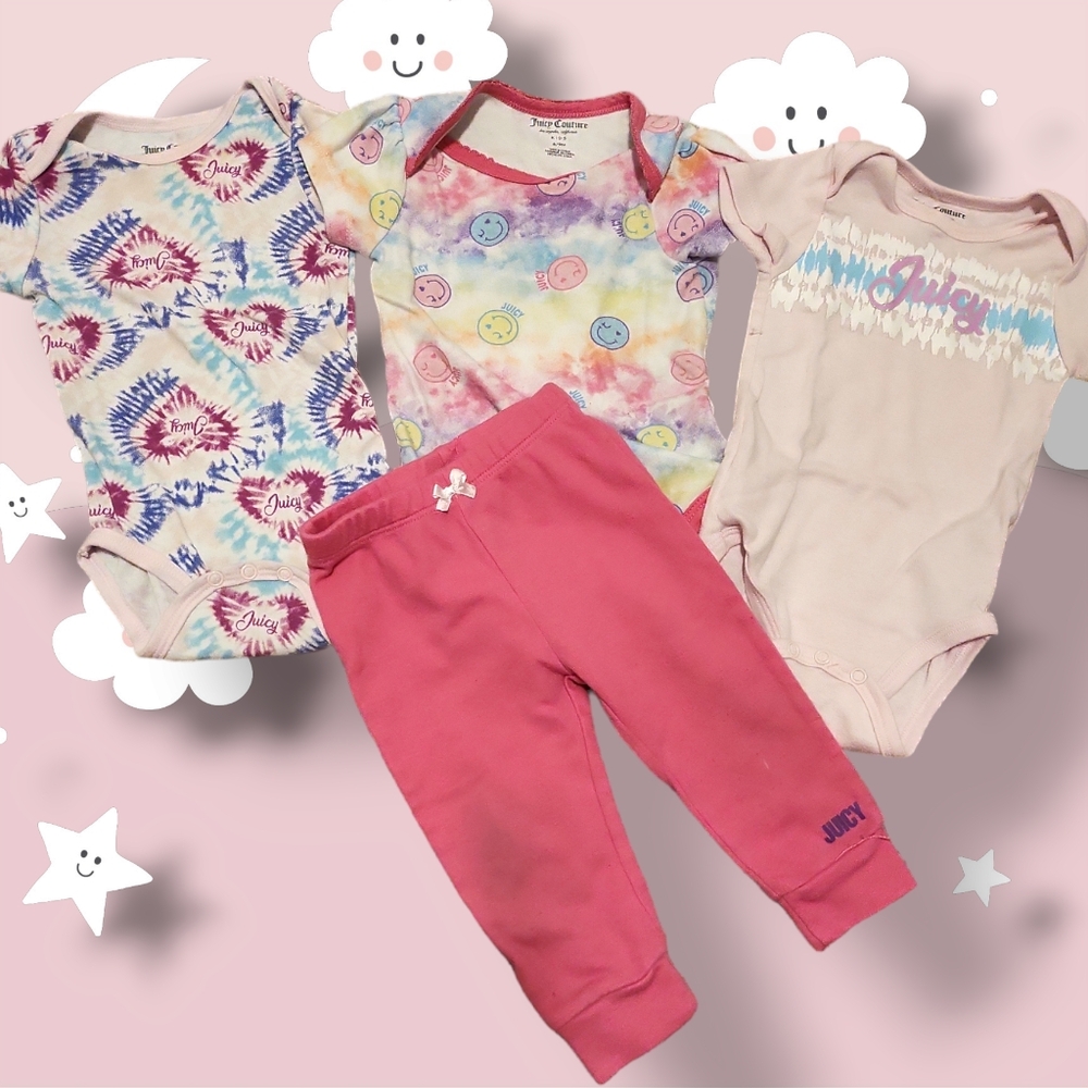 6 to 9 month Juicy Couture Set